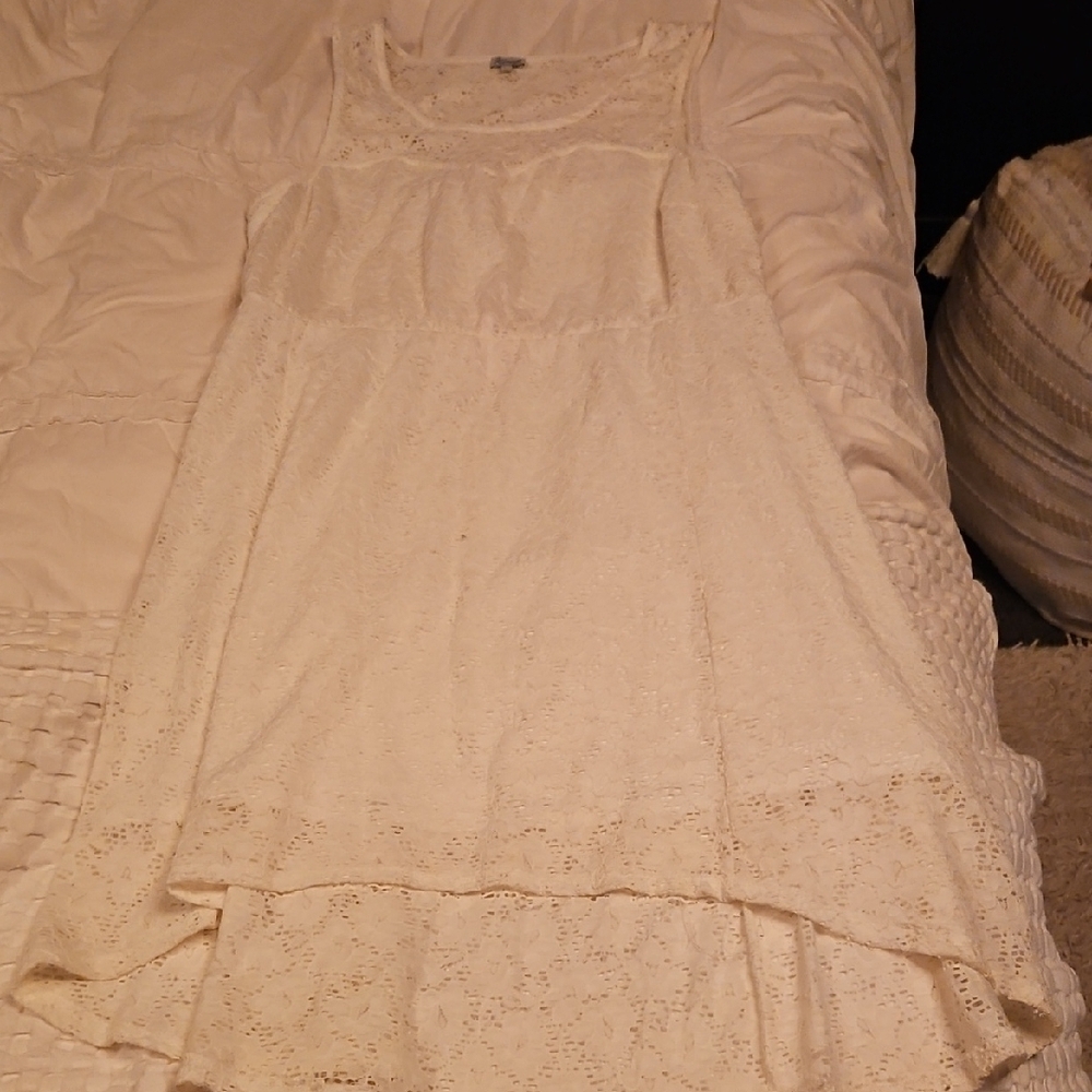 Kismet Cream Lace Dress Xl